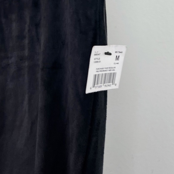 NWT A Pea In The Pod Maternity Faux Suede Below Belly Leggings Black - Picture 8 of 10